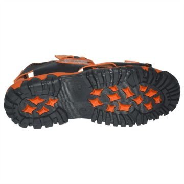 filet erkek çocuk sandalet - siyah/türüncü