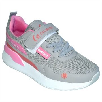 çocuk spor ayakkabı - gri/pembe