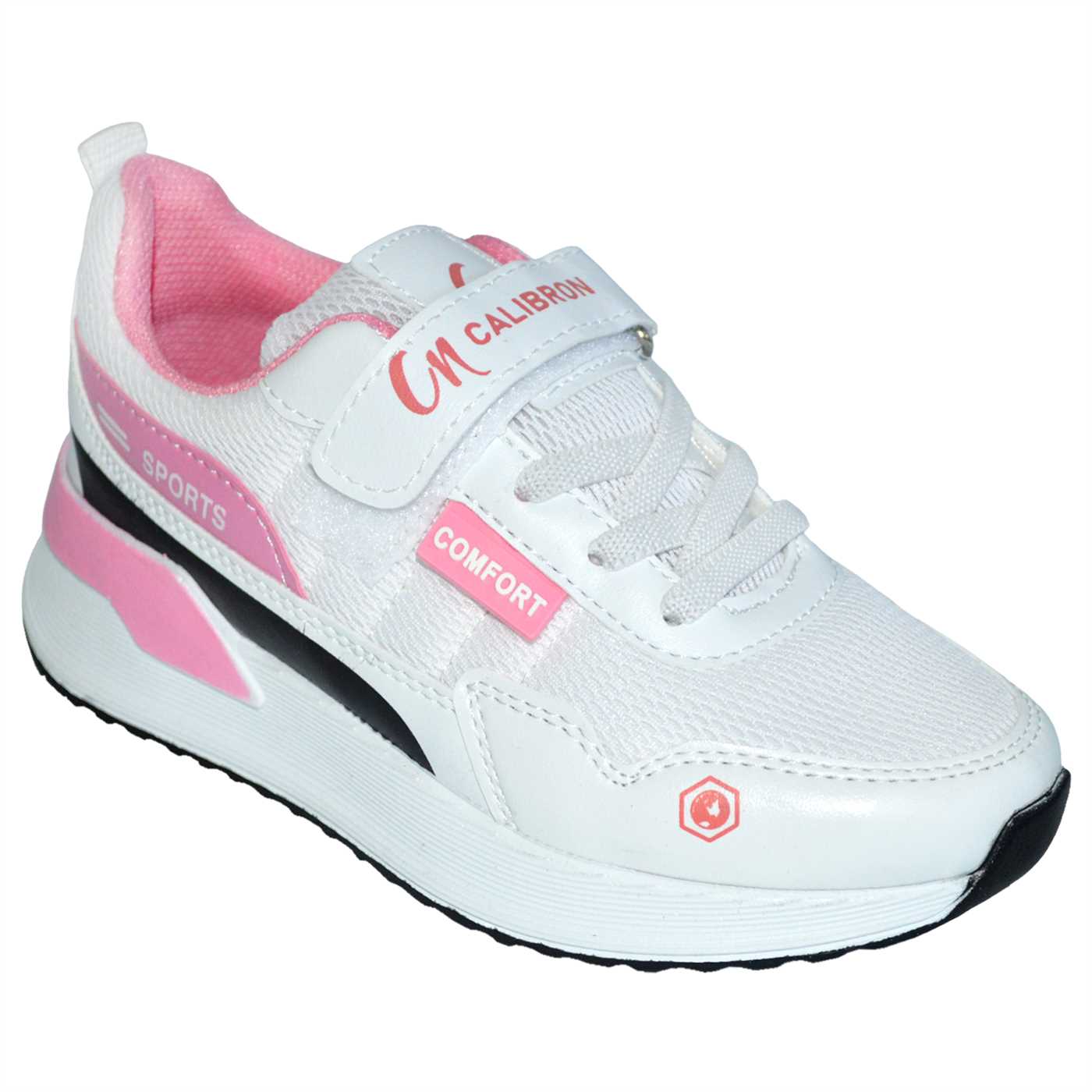 çocuk spor ayakkabı - Beyaz/pembe