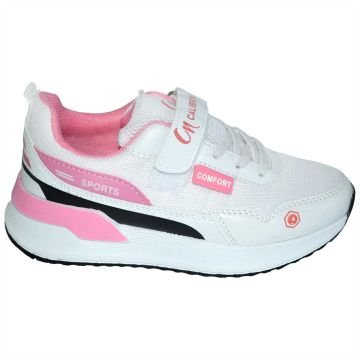 çocuk spor ayakkabı - Beyaz/pembe