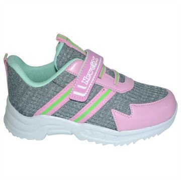 çocuk spor ayakkabı - gri/pembe