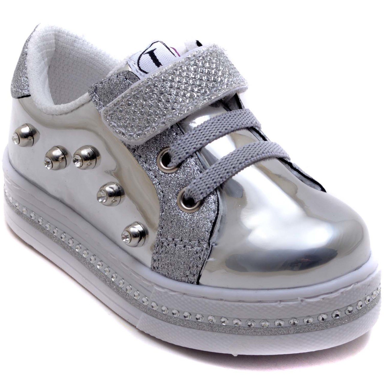 LPT-285 Bebe Spor Ayakkabı - Gümüş