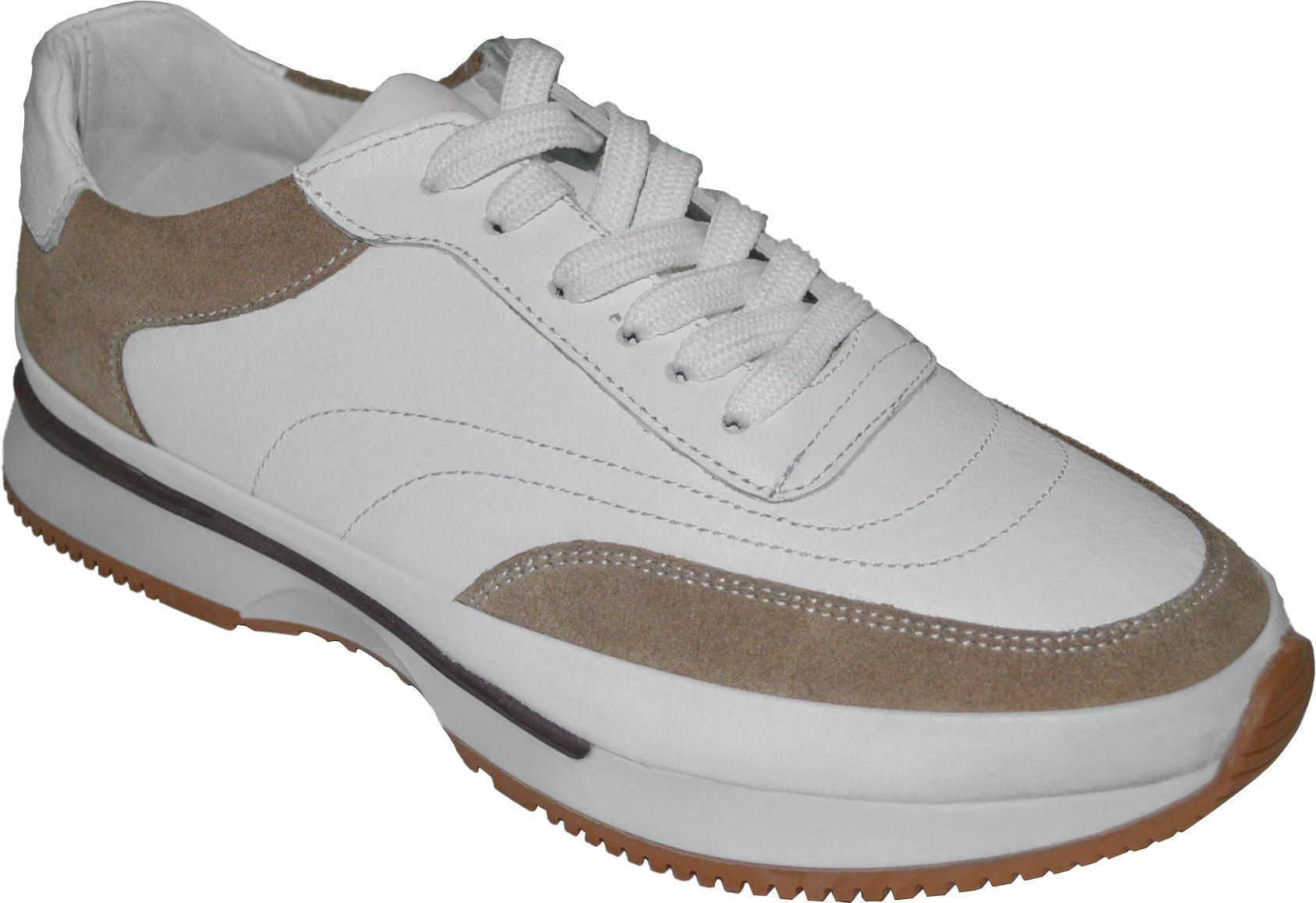 Erkek Spor Ayakkabı - beyaz/bej