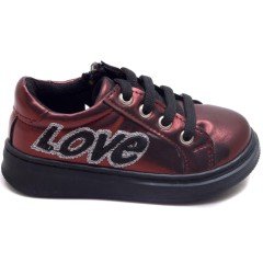 LPT-257 Bebe Spor Ayakkabı - Bordo