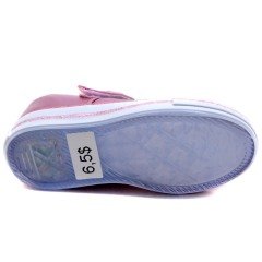 V-65 Taşlı Patik Okulluk Ayakkabı - Pembe