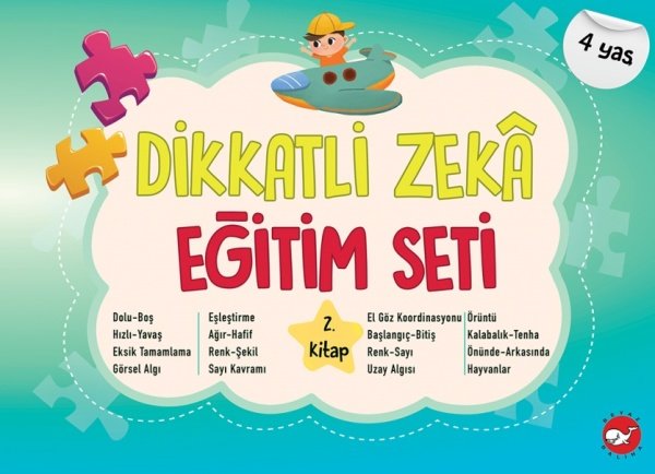 Dikkatli Zeka Eğitim 2. Kitap - 4 Yaş