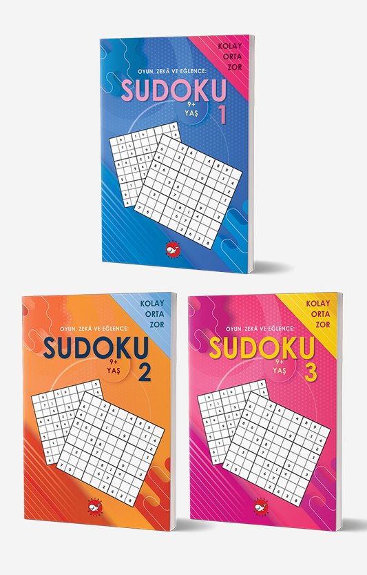 Eğlenceli Sudoku Seti - 9 Yaş İçin