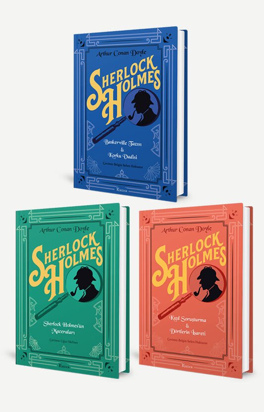 Sherlock Holmes’ün Maceraları Set - 3 Kitap