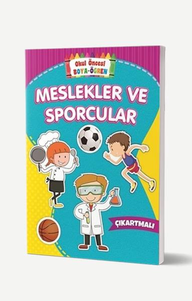 Meslekler ve Sporcular - Çıkartmalı