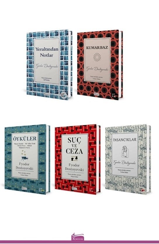 Fyodor Dostoyevski - 5 Kitap Set