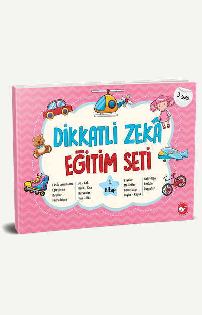 Dikkatli Zeka Eğitim 1. Kitap - 3 Yaş