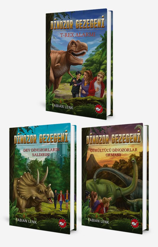 Dinozor Gezegeni Seti - 3 Kitap