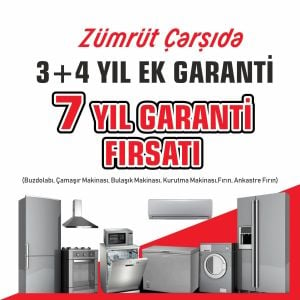 Ek Garanti Belgesi +4 Yıl (KURUTMA MAKİNESİ)