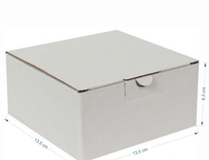 Beyaz Kutu 13.5x13.5x6.5 cm