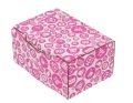 Alışveriş Desenli Kutu 15.5x11x7.5 cm - Pembe