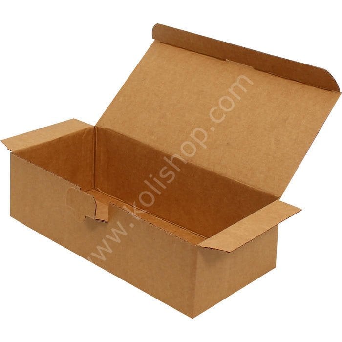 Kilitli Kutu Kraft 26x12x7.5 cm-Kraft