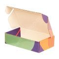 Ofset Desenli Kutu 18x10x4.5 cm Lacivert Bordo