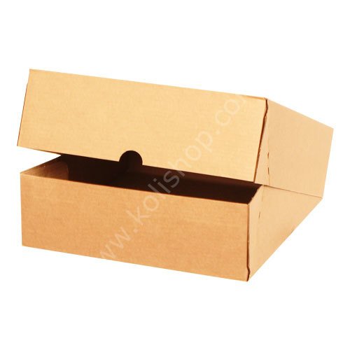 E-ticaret Kargo Kutusu [4 Nokta] 27x24x8-cm-Kraft