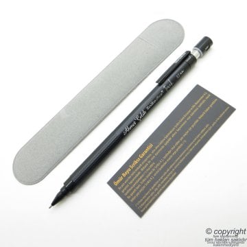 Scrikss İsme Özel Track Versatil Kalem 0.5 Gri + Kadife Kılıf | İsme Özel Kalem