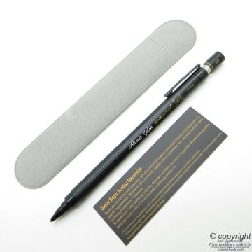 Scrikss İsme Özel Track Versatil Kalem 0.5 Altın Sarısı + Kadife Kılıf | İsme Özel Kalem