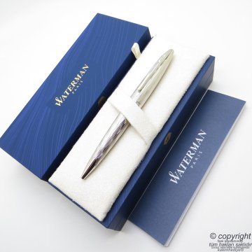 Waterman Carene Essential Silver Tükenmez Kalem | İsme Özel Kalem | Hediye Kalem