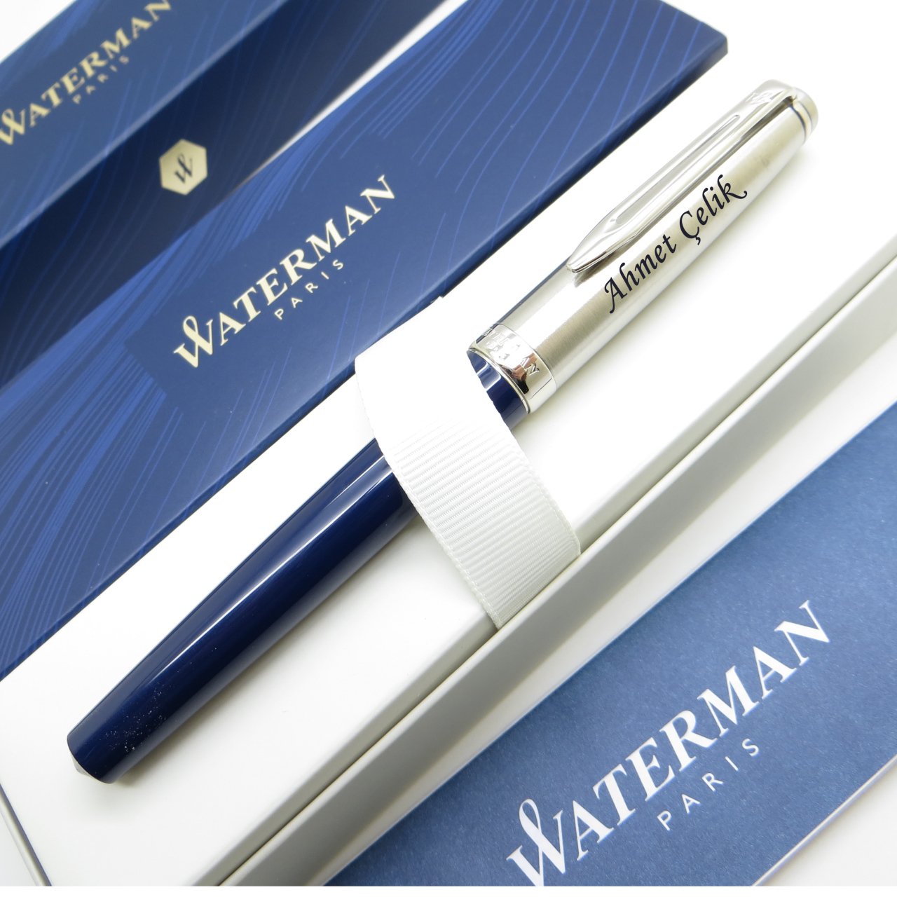 Waterman Embleme Mavi CT Roller Kalem | İsme Özel Kalem | Hediye Kalem