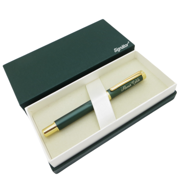 Signator® ST170 Mat Green Gold Metal Roller Kalem | İsme Özel Kalem