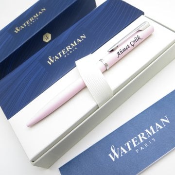 Waterman Allure Pastel Pembe CT Tükenmez Kalem | İsme Özel Kalem | Hediyelik Kalem