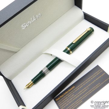 Scrikss 419 Dolma Kalem Nefti Yeşil | Scrikss Kalem | İsme Özel Kalem | Hediyelik Kalem