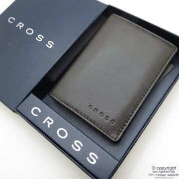 Cross AC068130-3 FV Range Hakiki Deri Kartlık - Cüzdan Kahve | İsme Özel Cüzdan