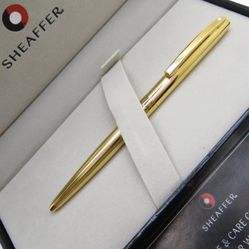 Sheaffer Sagaris Altın Kaplama Tükenmez Kalem | İsme Özel Kalem