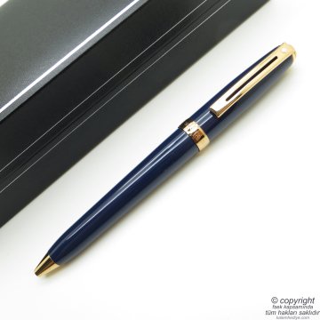 Sheaffer Kobalt Mavi Rose Gold Prelude Tükenmez Kalem | İsme Özel Kalem