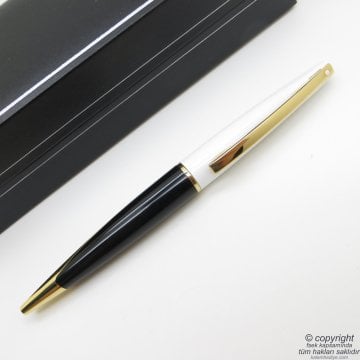 Sheaffer Taranis Beyaz Altın Tükenmez Kalem | İsme Özel Kalem