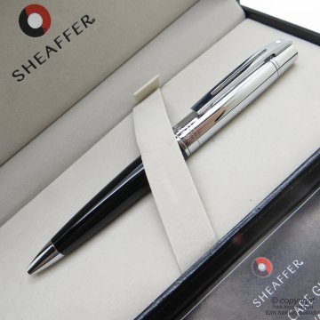 Sheaffer 300 Krom Siyah Tükenmez Kalem | İsme Özel Kalem