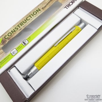 Troika Marangoz Kalemi 5.6mm Pen56/Bk Construction  | İsme Özel Kalem