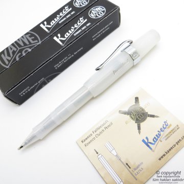 Kaweco 10001621 Frosted Sport Roller Kalem Beyaz | İsme Özel Kalem