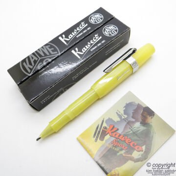 Kaweco 10001837 Frosted Sport Roller Kalem Açık Sarı | İsme Özel Kalem