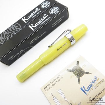 Kaweco 10001837 Frosted Sport Roller Kalem Açık Sarı | İsme Özel Kalem