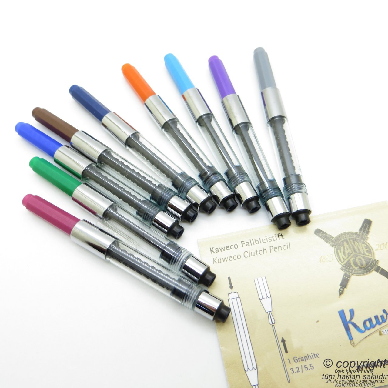 Kaweco Standart Piston Pompa Konverter - 1 Adet - (İstediğiniz rengi isim alanına yazabilirsiniz)