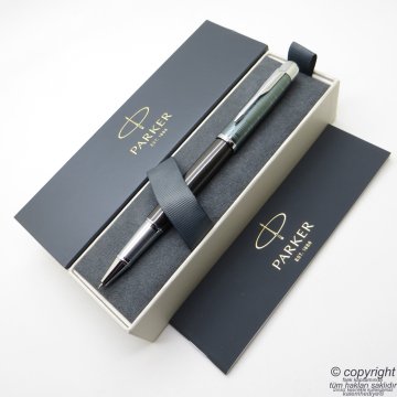 Parker IM Premium Titanyum Zümrüt Roller Kalem | İsme Özel Kalem