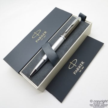Parker IM Premium Gri Titanyum Roller Kalem | İsme Özel Kalem