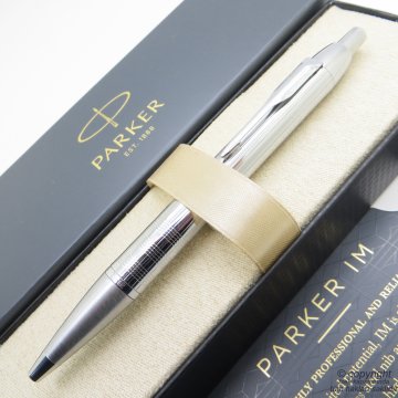 Parker Im Premium Parlak Krom Tükenmez Kalem | Parker Kalem | İsme Özel Kalem | Hediyelik Kalem