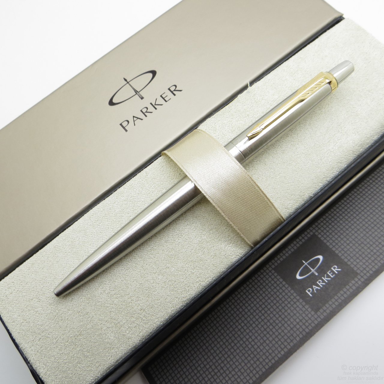 Parker Jotter Tükenmez Kalem SS-GT Altın Aksam | Parker Kalem | İsme Özel Kalem | Hediyelik Kalem