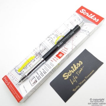 Scrikss PRO-S 0.5mm Siyah| İsme Özel Kalem
