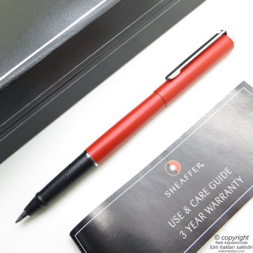 Sheaffer Stylus Kırmızı Dokunmatik Ekran Kalemi Ve Tükenmez Kalem | İsme Özel Kalem