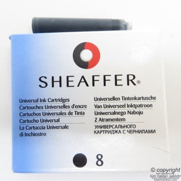 Sheaffer Siyah Kartuş 8'li Paket | Sheaffer Kartuş