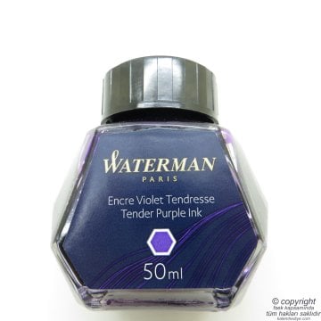 Waterman Mor Mürekkep 50ml. Şişe - Tender Purple