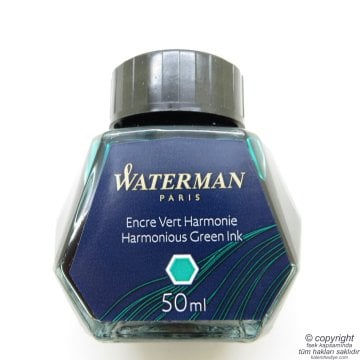 Waterman Yeşil Mürekkep 50ml. Şişe - Harmonious Green