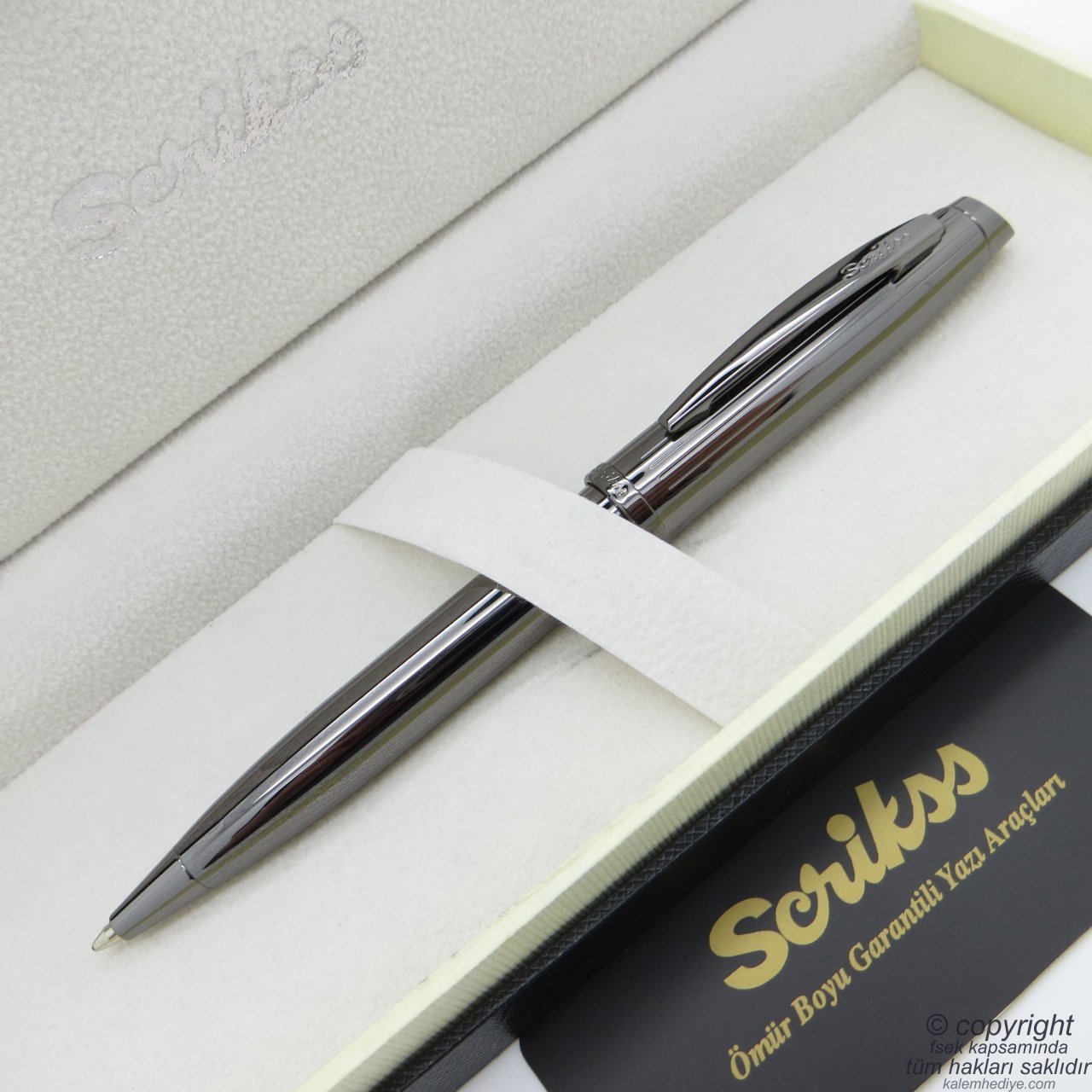 Scrikss 39 Titanyum Tükenmez Kalem | Scrikss Kalem | İsme Özel Kalem | Hediyelik Kalem