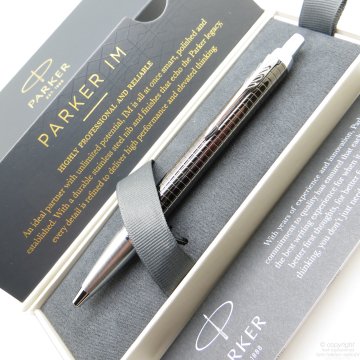 Parker IM Premium Titanyum Kurşun Gri Tükenmez Kalem | İsme Özel Kalem